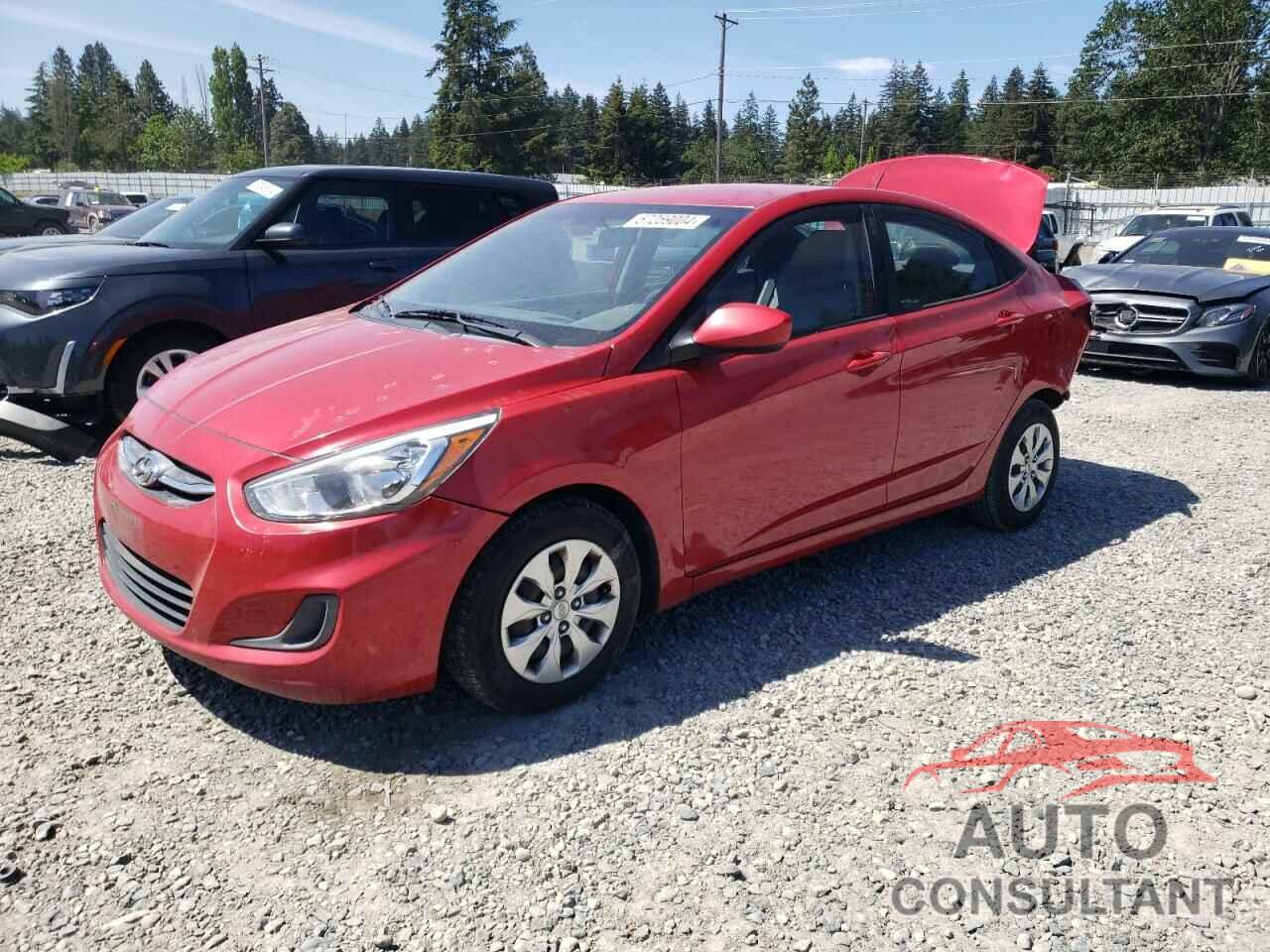 HYUNDAI ACCENT 2017 - KMHCT4AEXHU336180