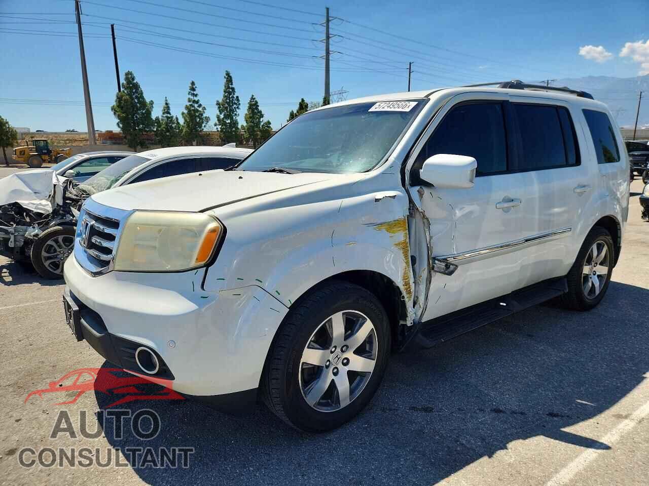 HONDA PILOT 2013 - 5FNYF3H91DB024000