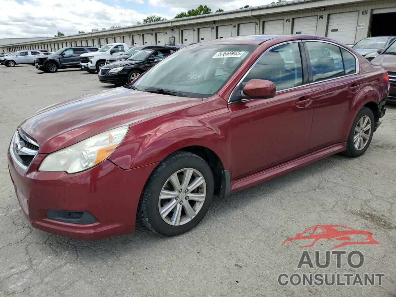 SUBARU LEGACY 2012 - 4S3BMCC66C3033148