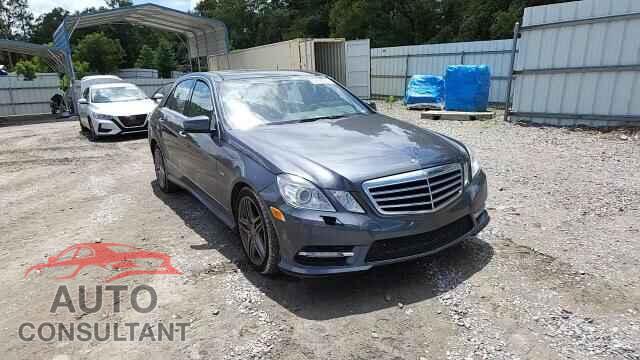 MERCEDES-BENZ E-CLASS 2012 - WDDHF5KB7CA585385