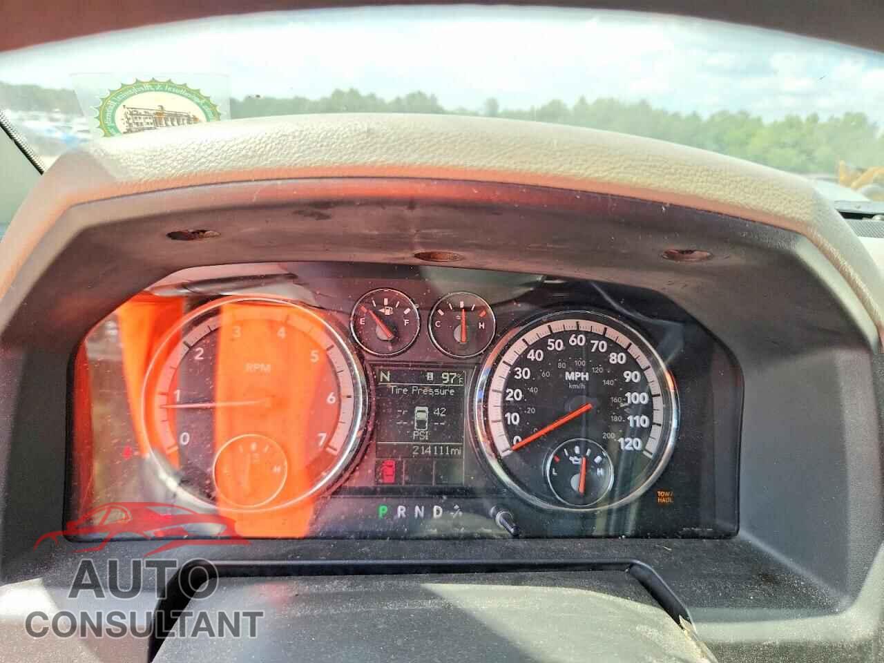 DODGE RAM 1500 2012 - 1C6RD6GP9CS225633