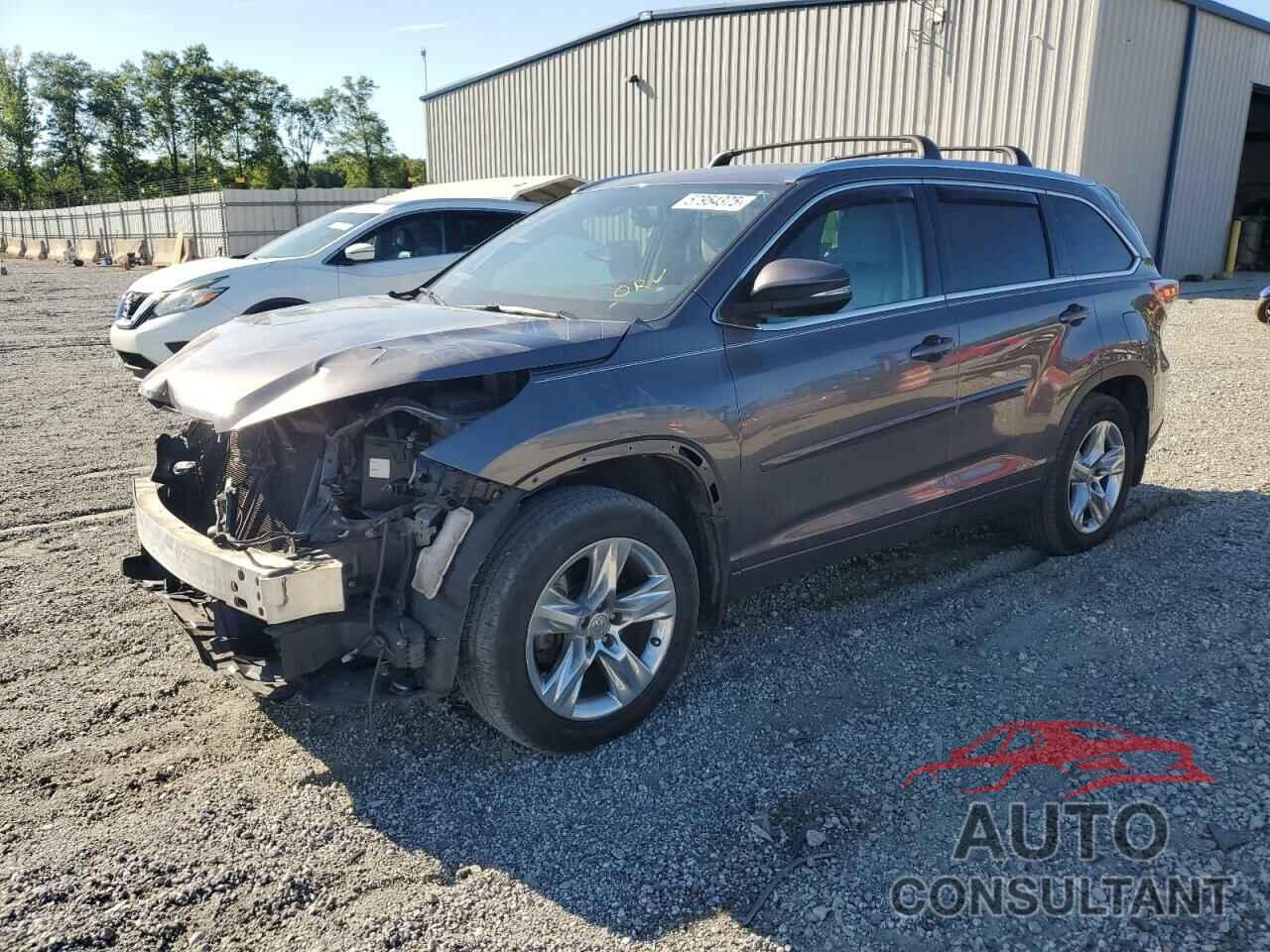 TOYOTA HIGHLANDER 2015 - 5TDDKRFH3FS204570