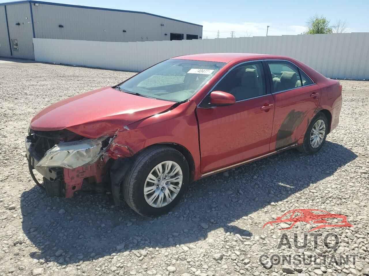 TOYOTA CAMRY 2012 - 4T1BF1FK2CU545423