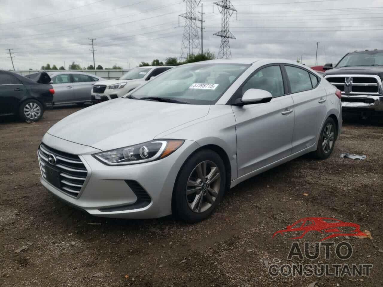 HYUNDAI ELANTRA 2018 - 5NPD84LF1JH360366
