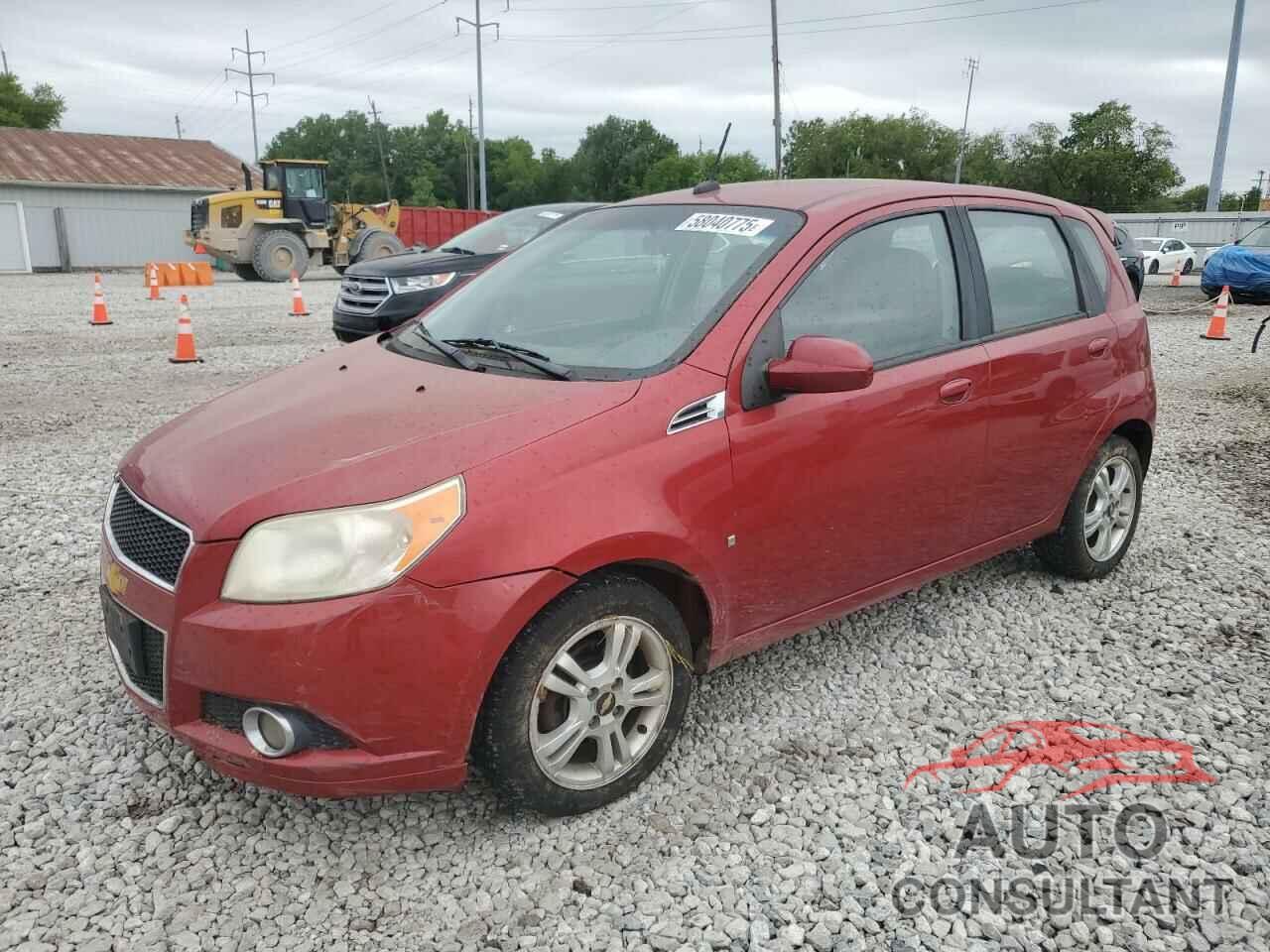 CHEVROLET AVEO 2009 - KL1TG66E29B379168
