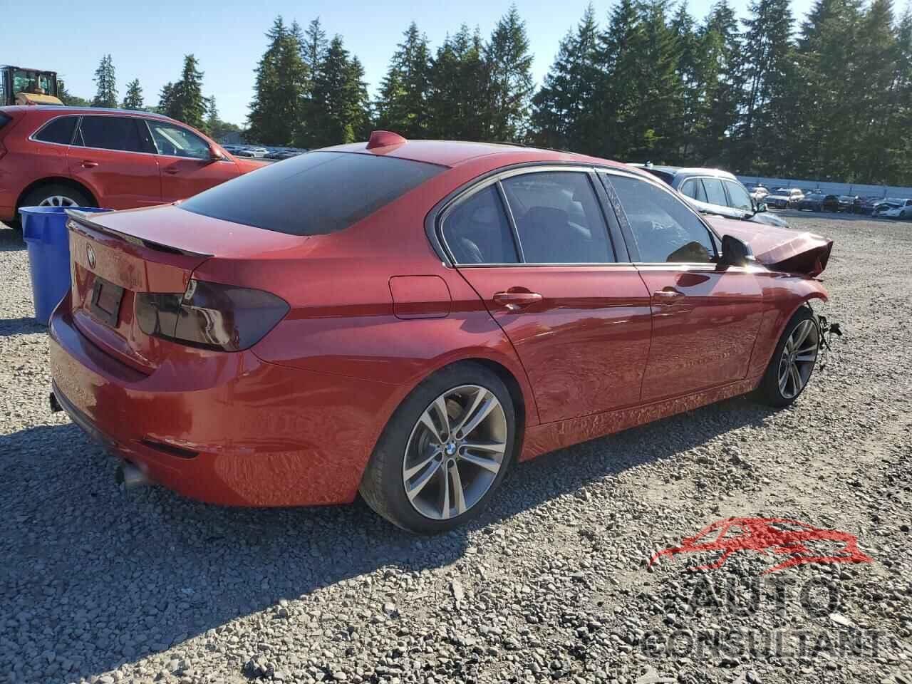 BMW 3 SERIES 2012 - WBA3A9C52CFX59740