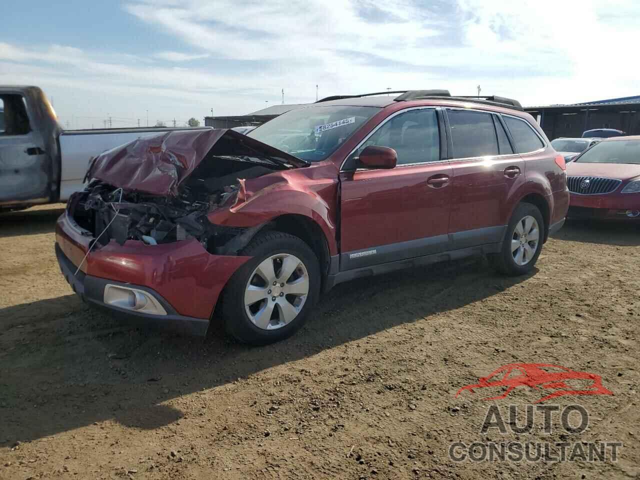 SUBARU OUTBACK 2012 - 4S4BRBCC1C3226532