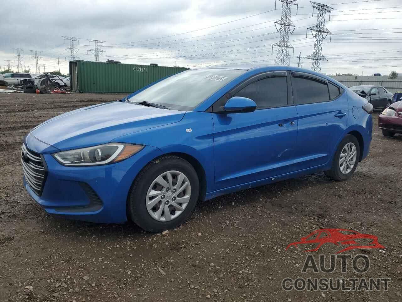 HYUNDAI ELANTRA 2017 - KMHD74LF0HU429160