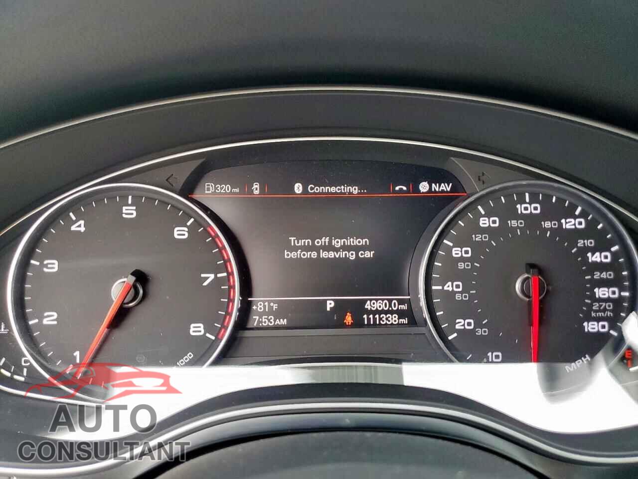 AUDI A6 2013 - WAUGFAFC0DN069152