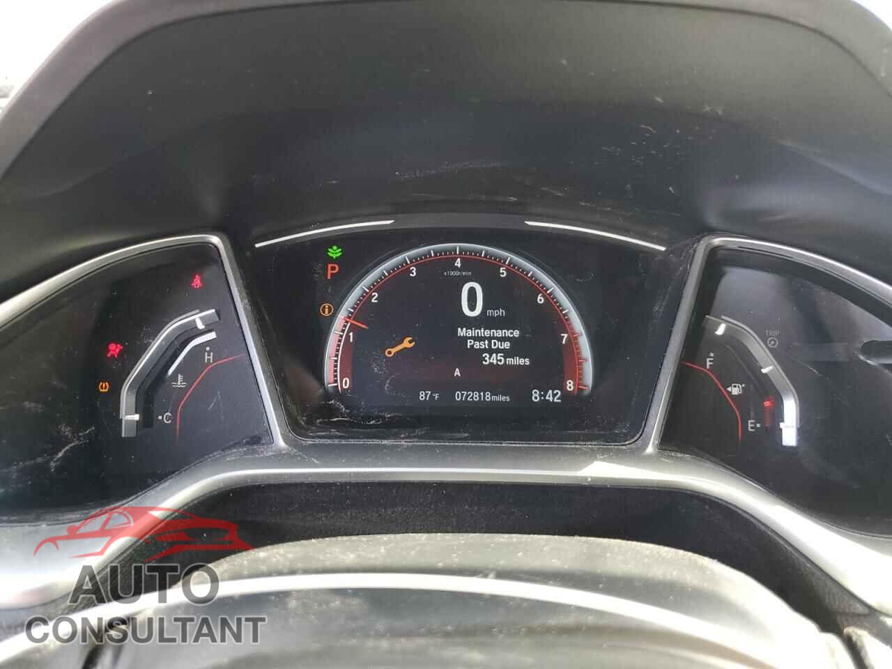 HONDA CIVIC 2019 - 2HGFC2F82KH582435