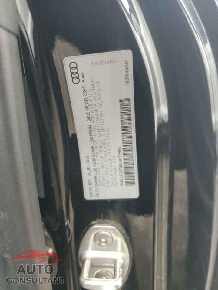 AUDI A5 2013 - WAULFAFR6DA030866