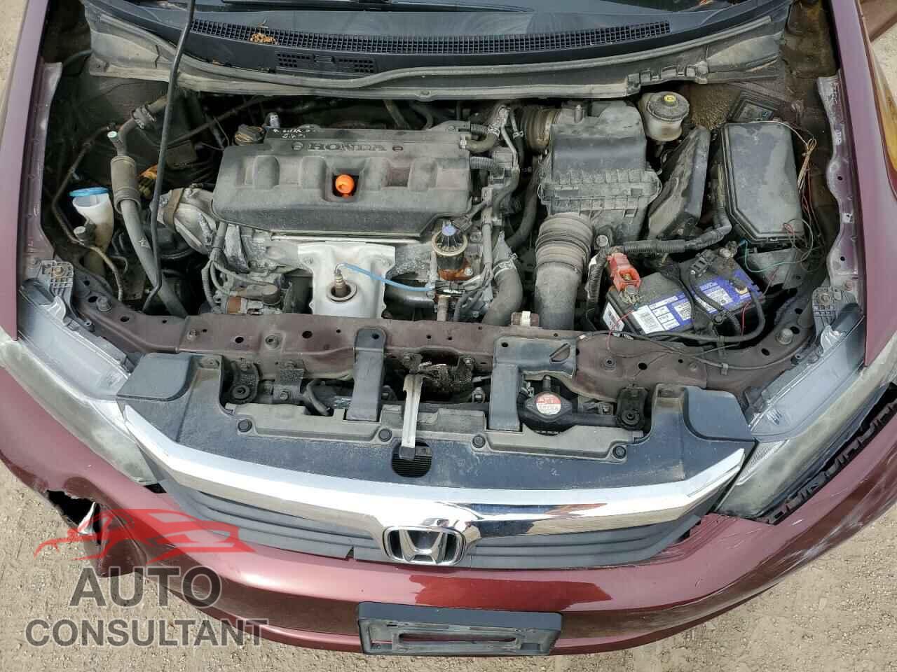 HONDA CIVIC 2012 - 2HGFB2F40CH036797