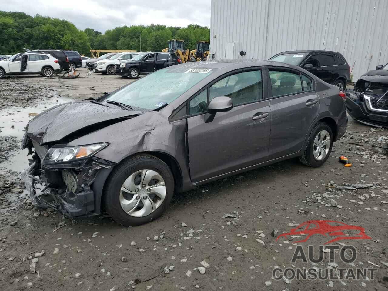 HONDA CIVIC 2013 - 19XFB2F51DE226936