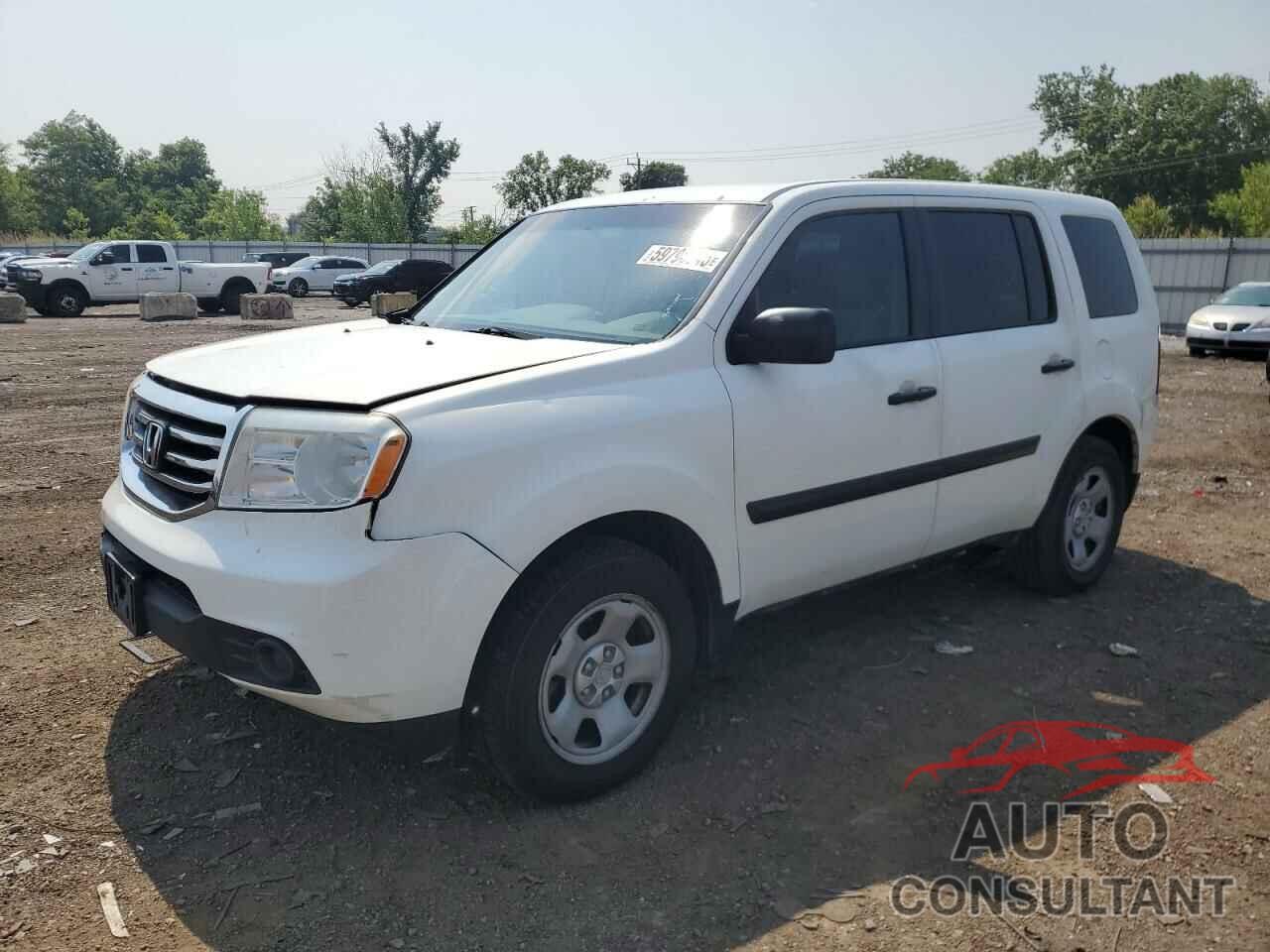 HONDA PILOT 2014 - 5FNYF4H24EB021893