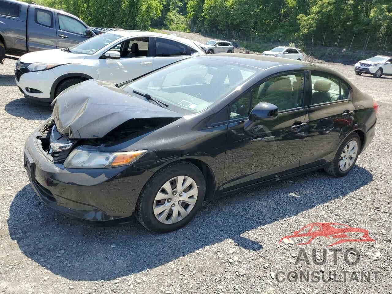 HONDA CIVIC 2012 - 19XFB2F5XCE358107
