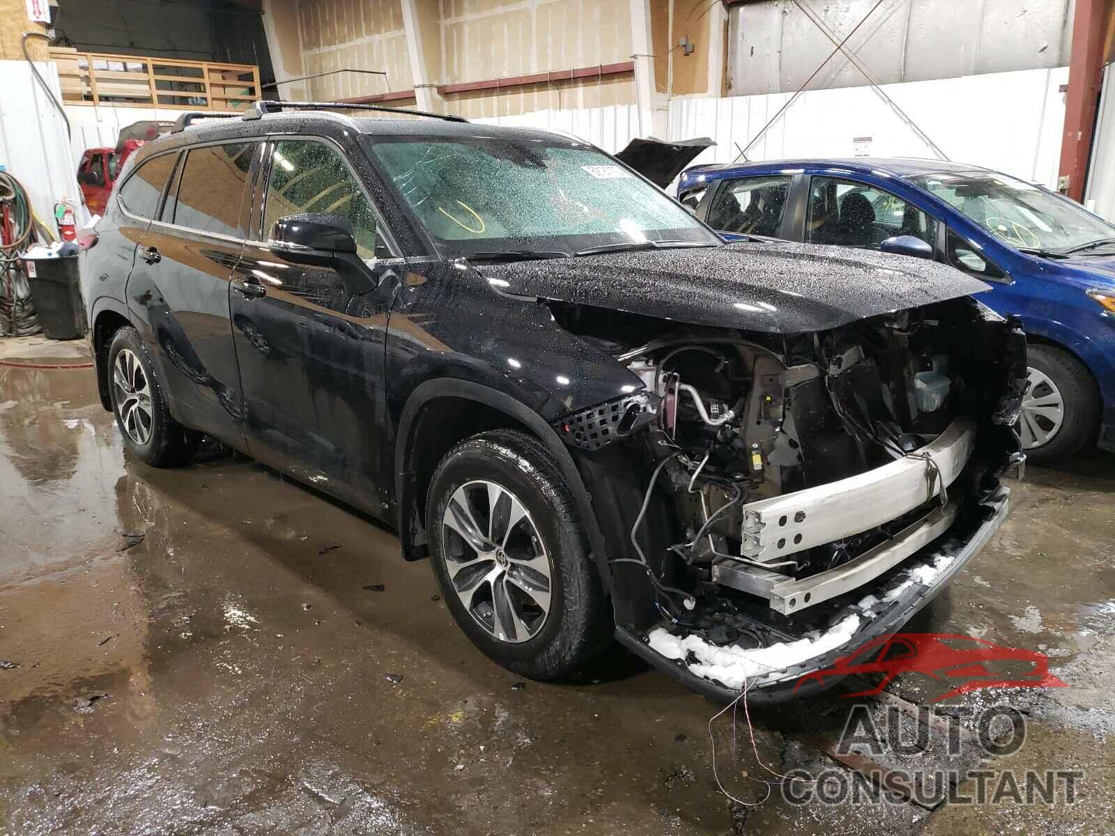 TOYOTA HIGHLANDER 2020 - 5TDGZRBH6LS518739