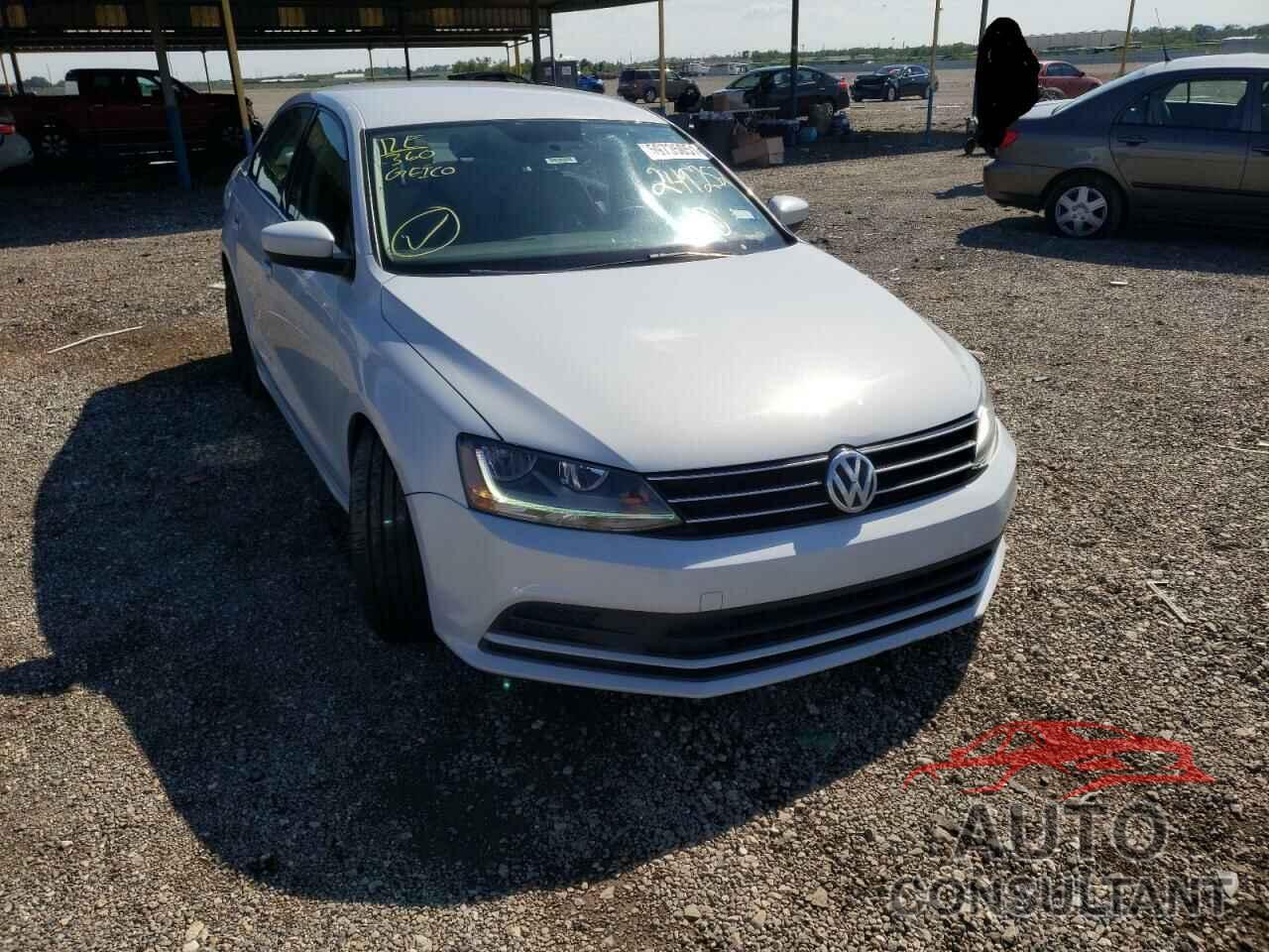 VOLKSWAGEN JETTA 2017 - 3VW2B7AJ8HM249252