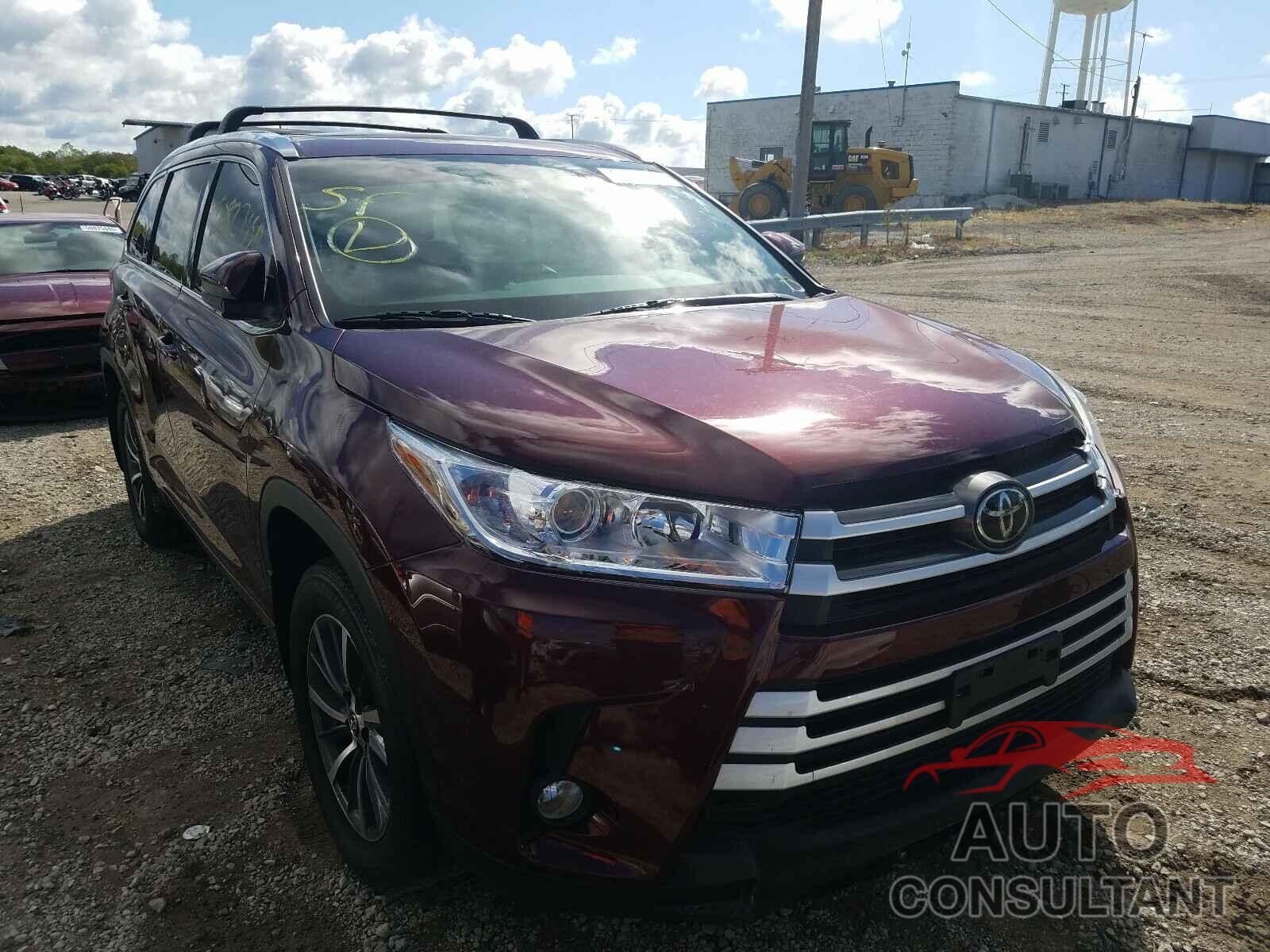 TOYOTA HIGHLANDER 2017 - 5TDJZRFH9HS437936