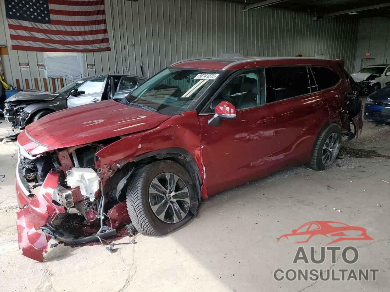 TOYOTA HIGHLANDER 2022 - 5TDGZRBH0NS568362
