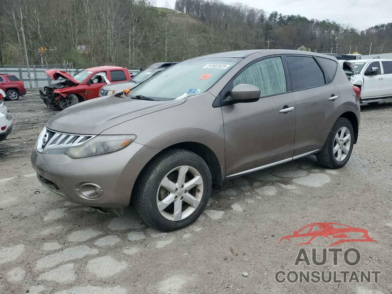 NISSAN MURANO 2009 - JN8AZ18WX9W207406