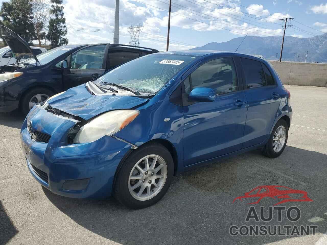 TOYOTA YARIS 2010 - JTDKT4K37A5281085