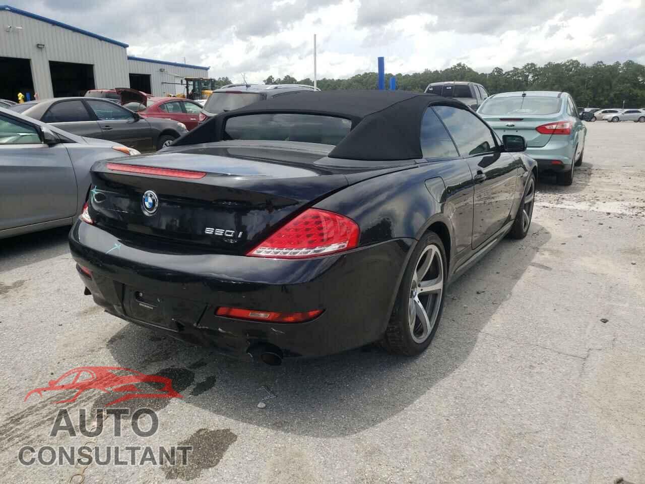 BMW 6 SERIES 2009 - WBAEB53559CX64441