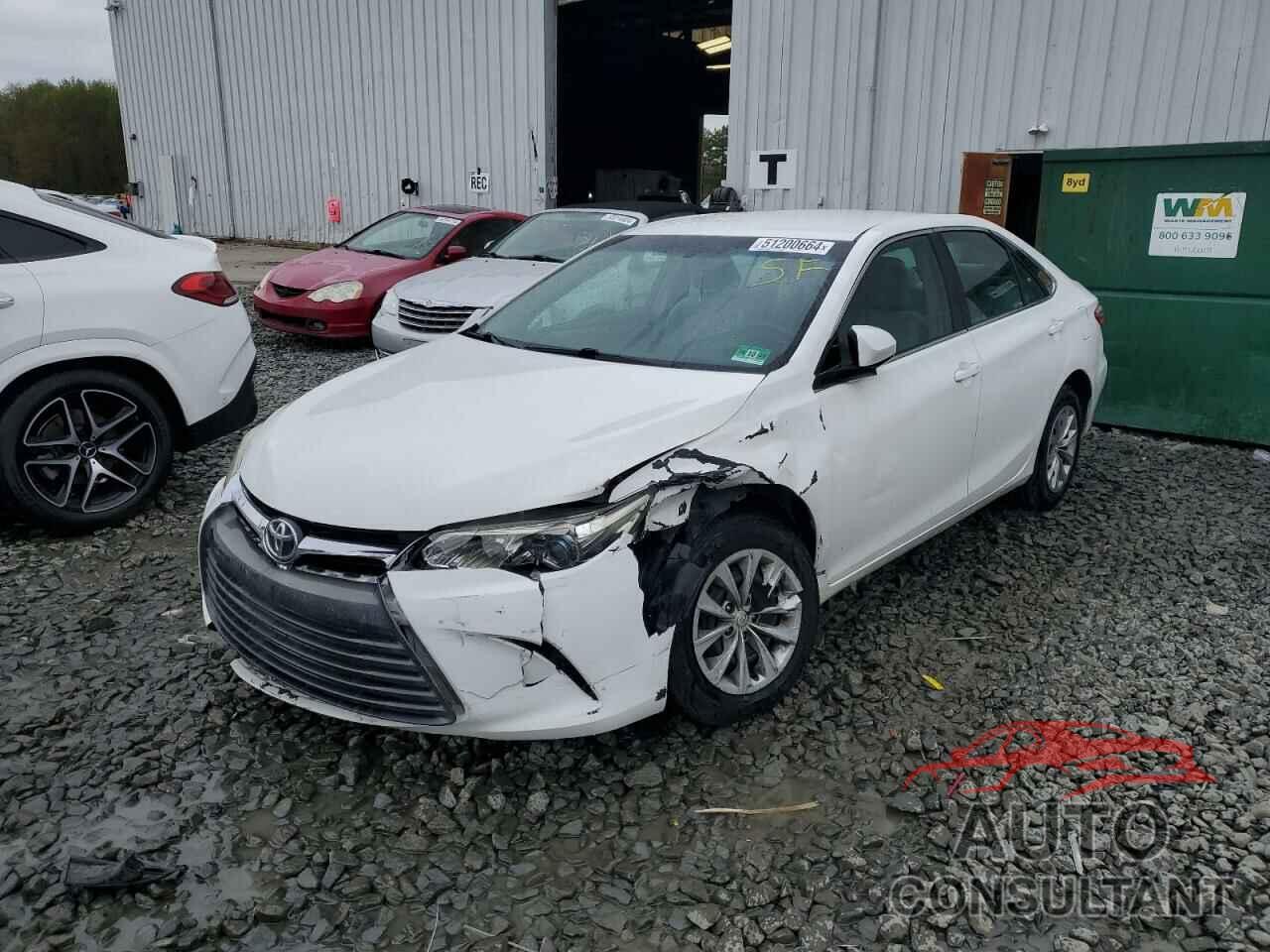 TOYOTA CAMRY 2016 - 4T4BF1FK6GR527986