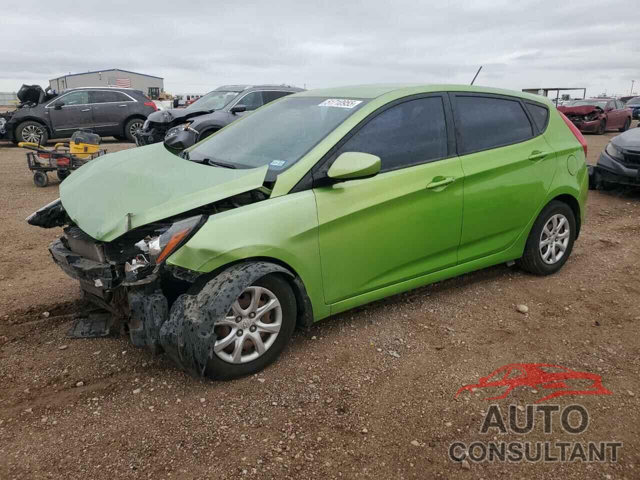 HYUNDAI ACCENT 2013 - KMHCT5AE2DU082223