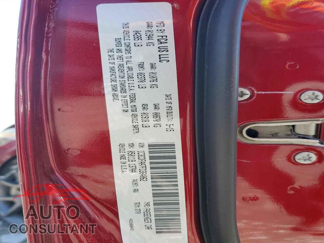 DODGE DART 2015 - 1C3CDFAA7FD364062