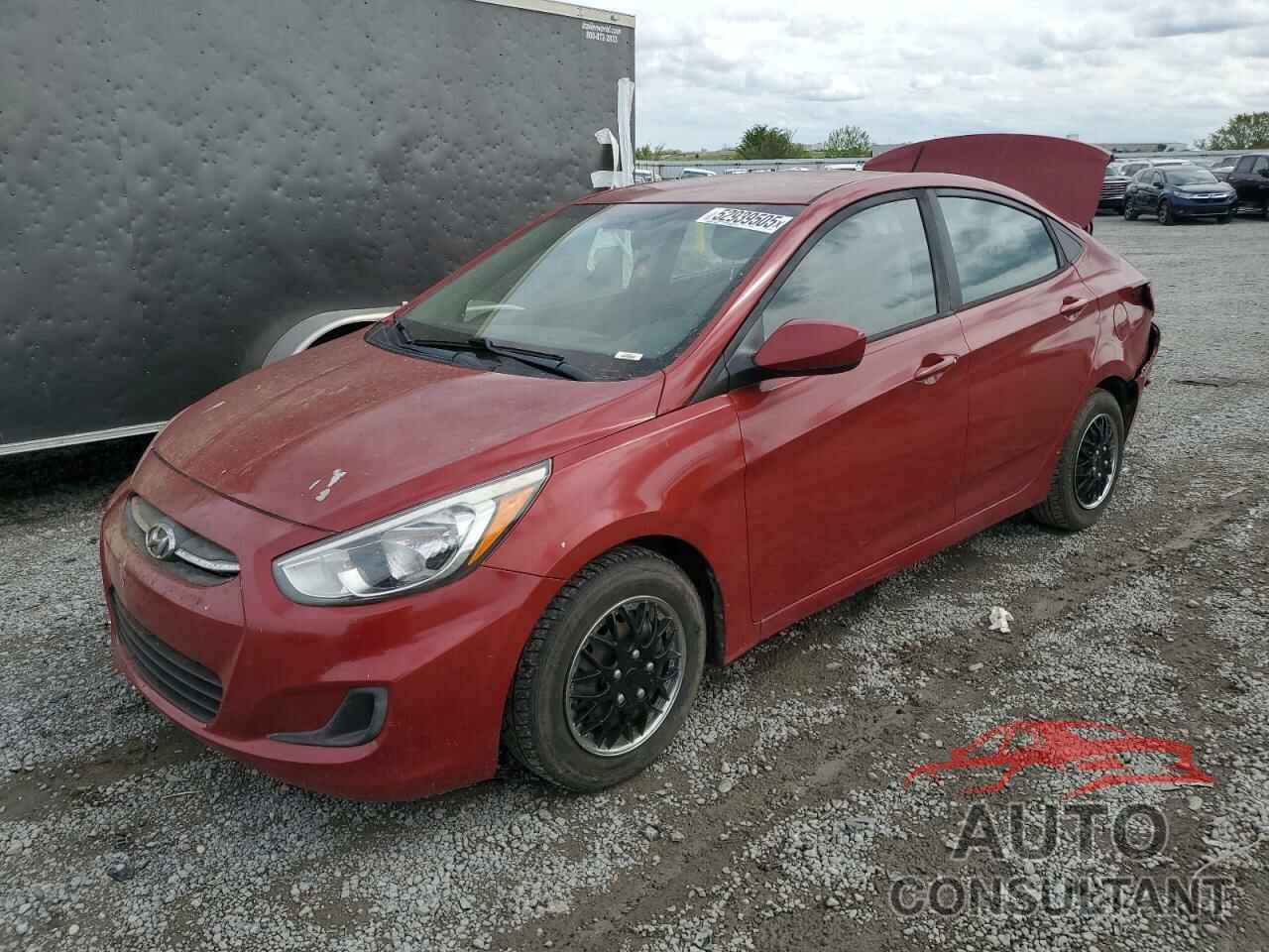 HYUNDAI ACCENT 2017 - KMHCT4AE7HU381397