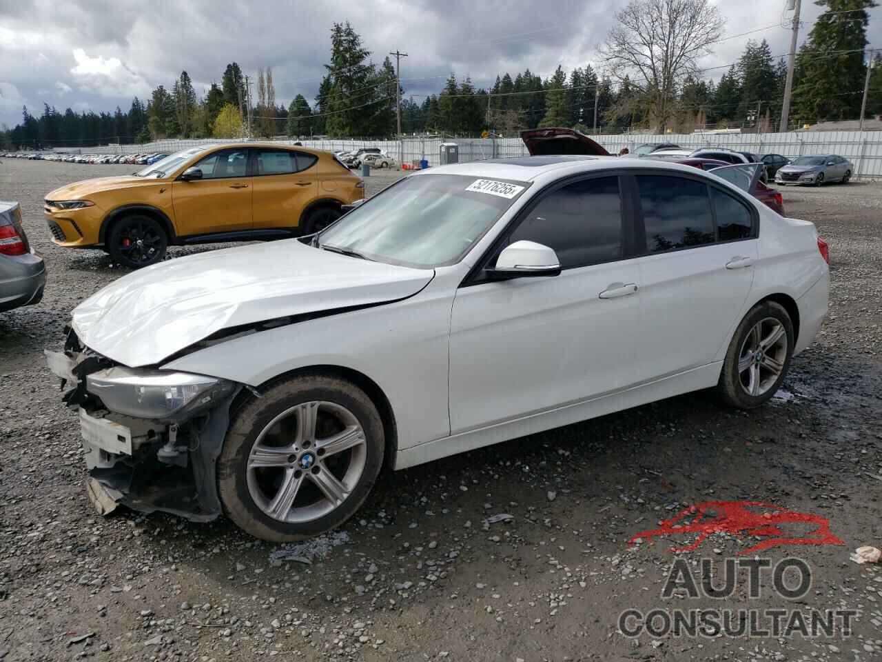 BMW 3 SERIES 2014 - WBA3C1C53EK105495
