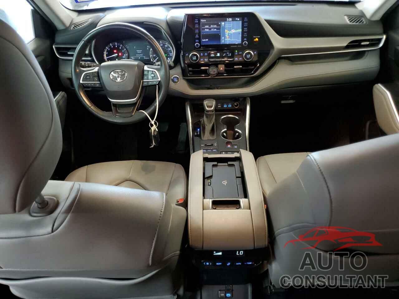 TOYOTA HIGHLANDER 2022 - 5TDHZRBH8NS566380