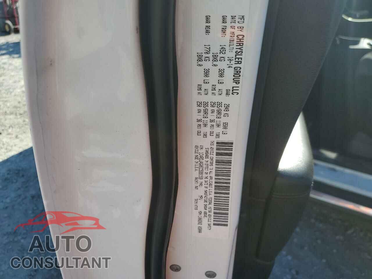 DODGE DURANGO 2014 - 1C4RDJAG0EC599159