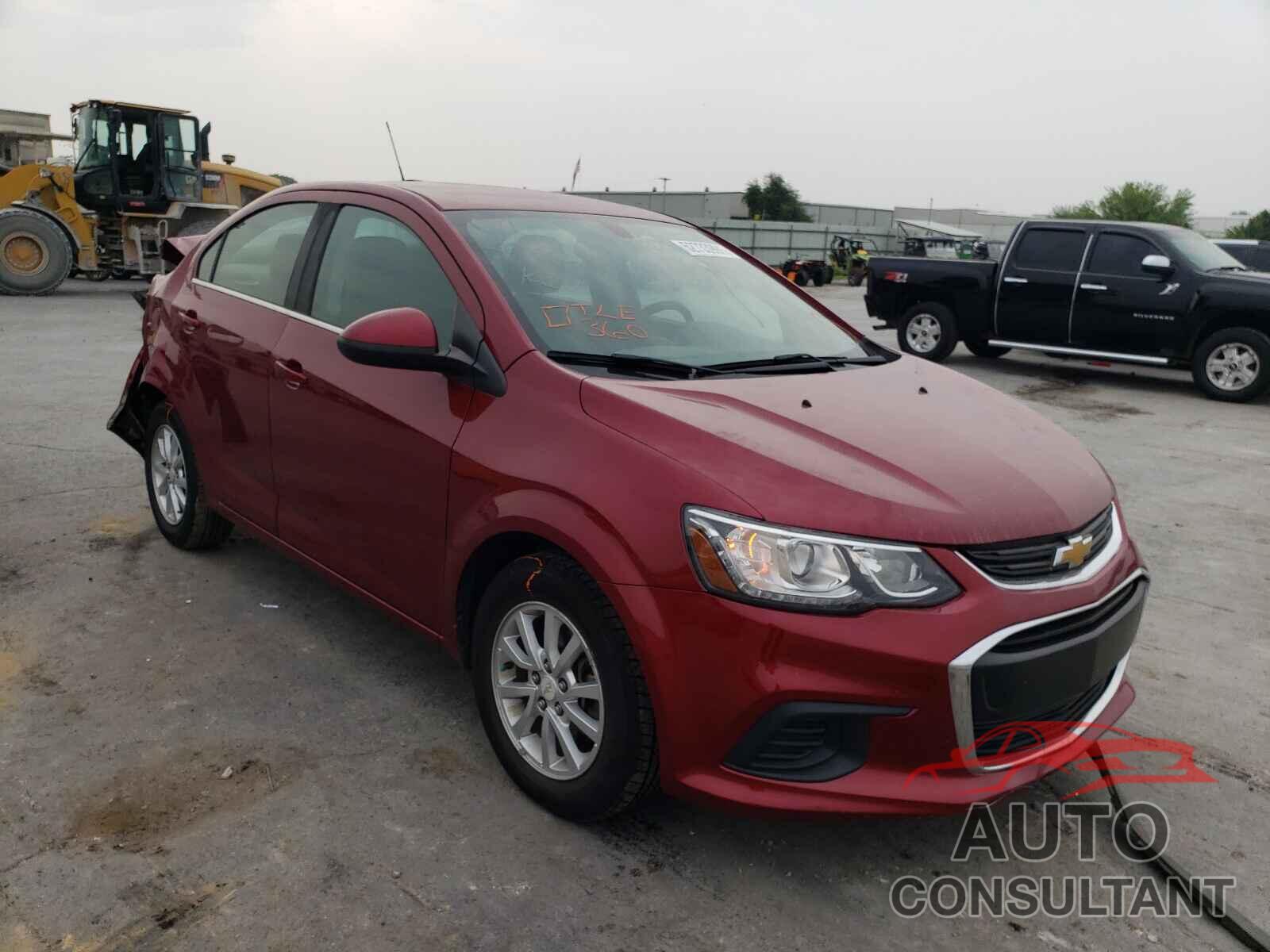 CHEVROLET SONIC 2017 - 1G1JD5SH5H4121743