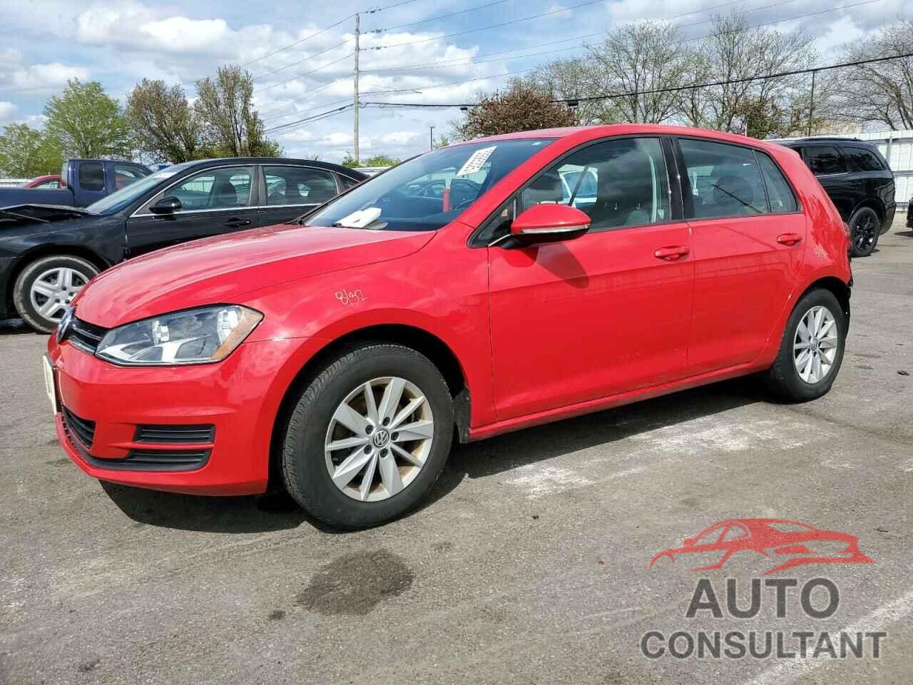VOLKSWAGEN GOLF 2017 - 3VW117AU1HM031002