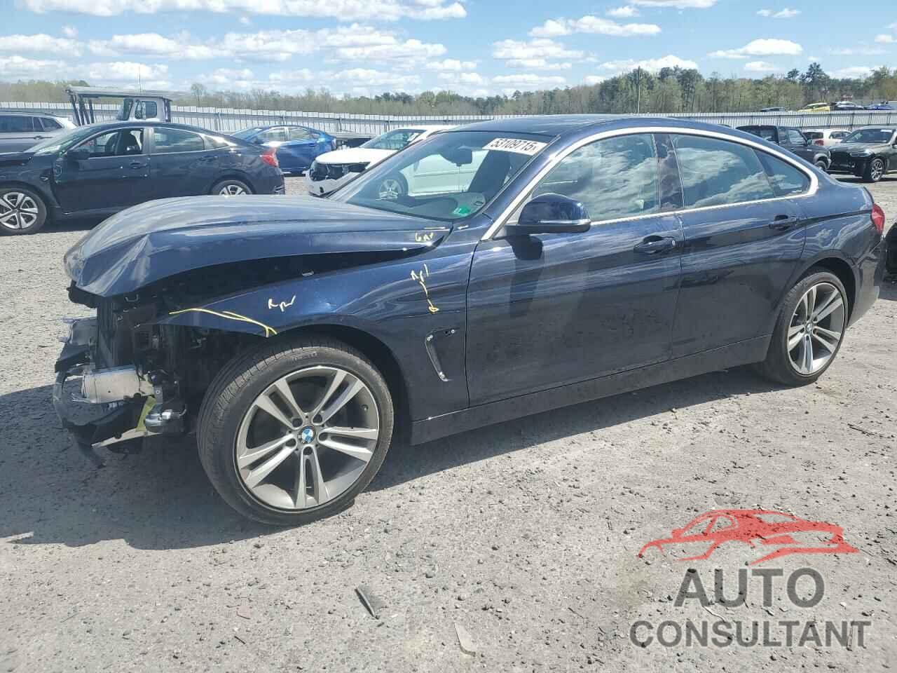 BMW 4 SERIES 2019 - WBA4J3C59KBL07291