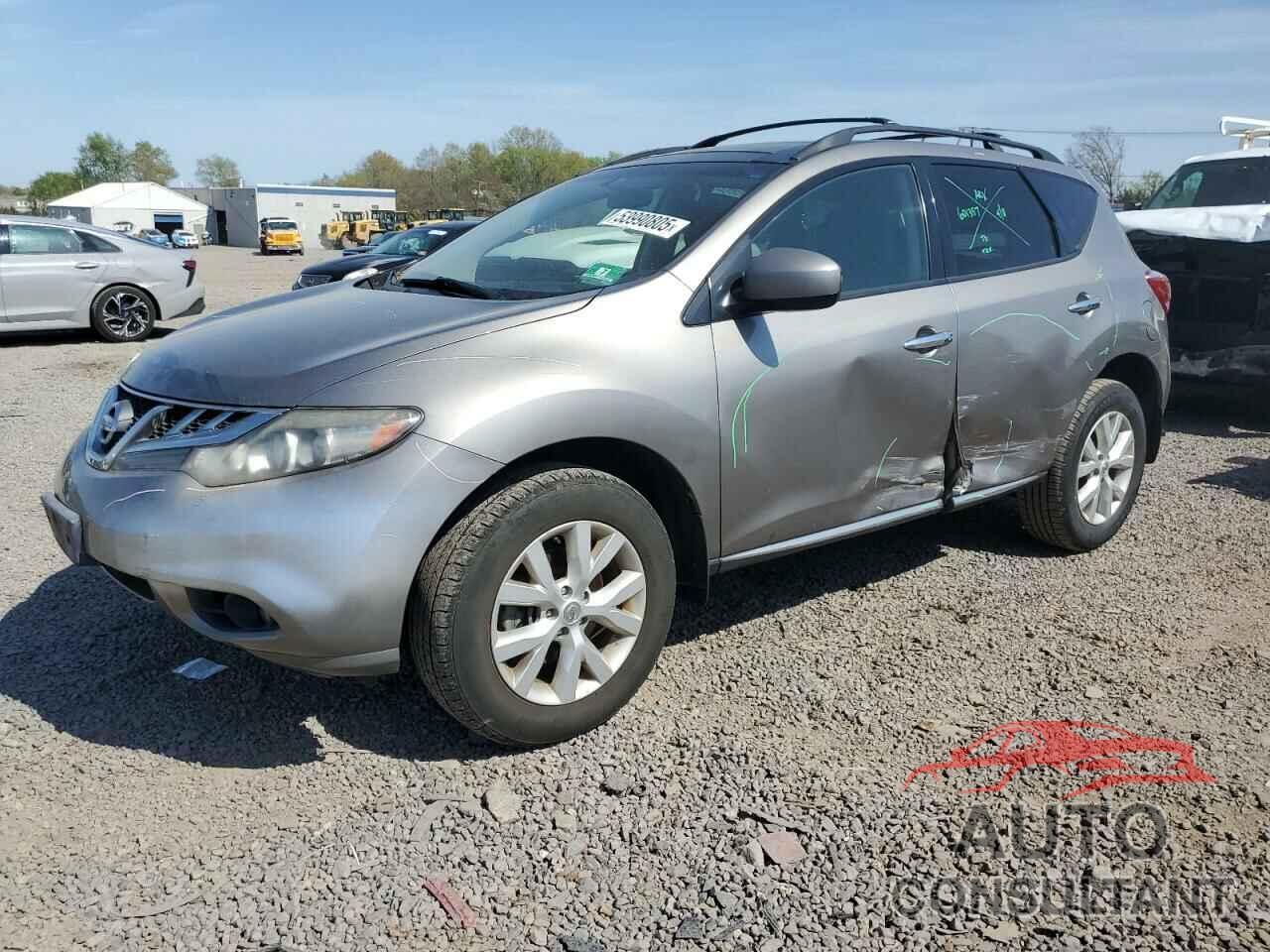 NISSAN MURANO 2012 - JN8AZ1MW8CW212892