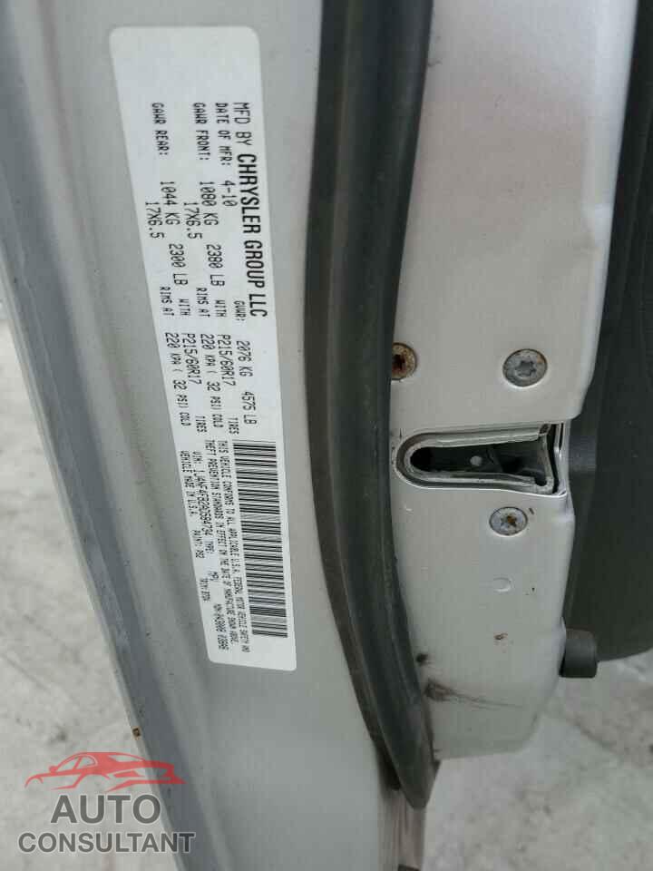 JEEP COMPASS 2010 - 1J4NF4FB2AD584734