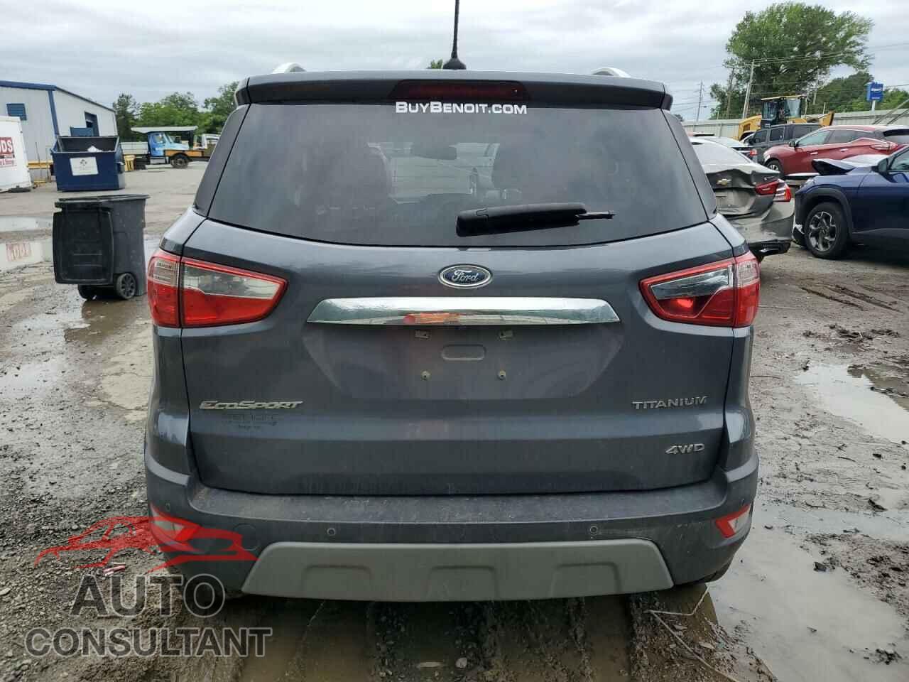 FORD ECOSPORT 2019 - MAJ6S3KLXKC262919