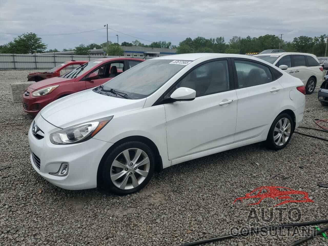 HYUNDAI ACCENT 2012 - KMHCU4AE9CU243155