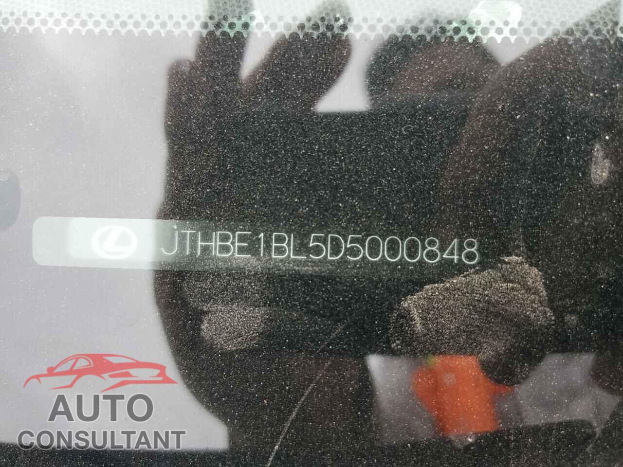 LEXUS GS350 2013 - JTHBE1BL5D5000848