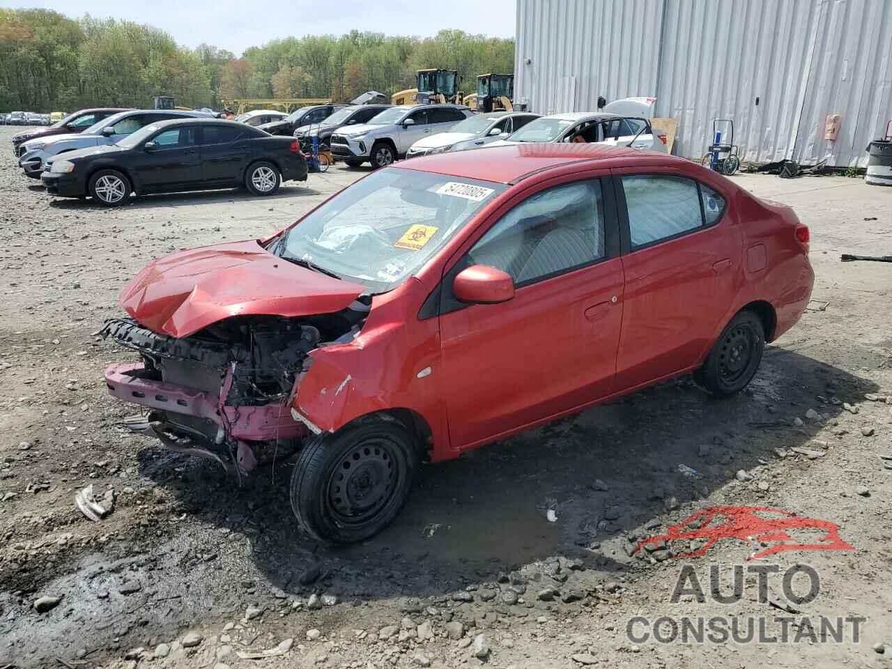 MITSUBISHI MIRAGE 2017 - ML32F3FJ5HHF06886