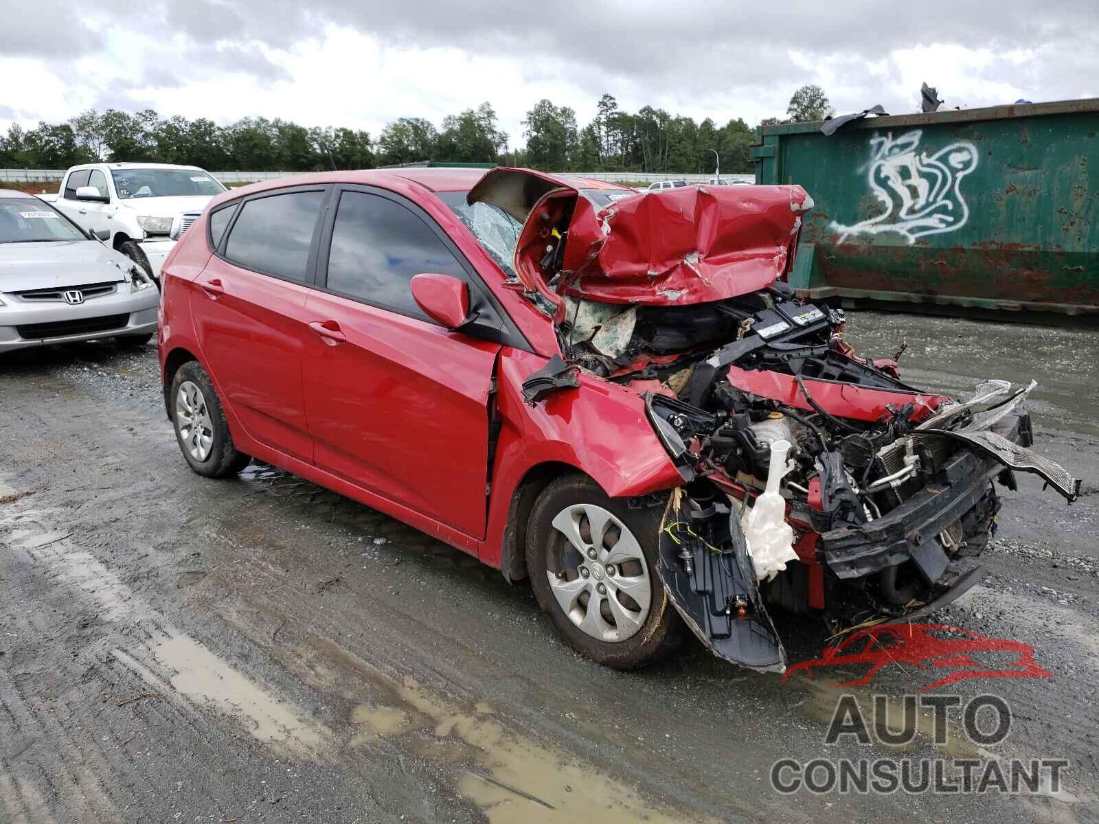 HYUNDAI ACCENT 2016 - KMHCT5AE6GU241927