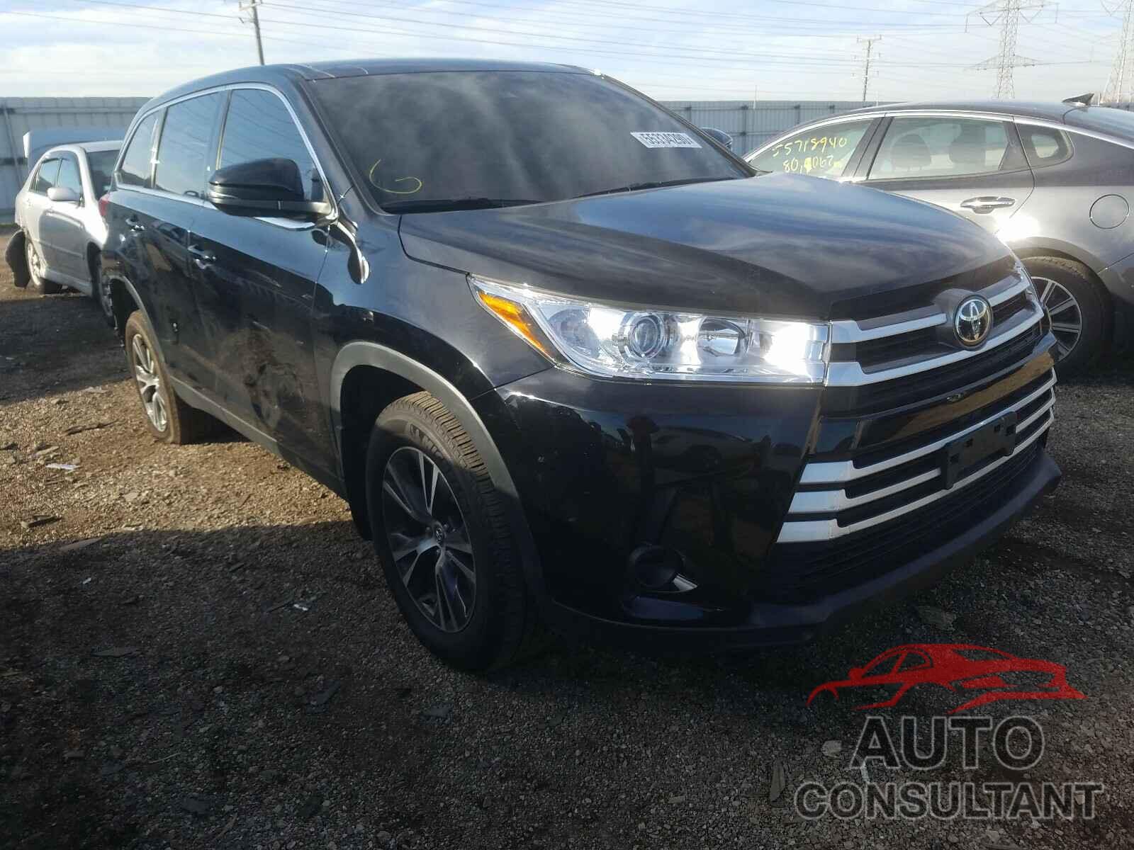 TOYOTA HIGHLANDER 2019 - 5TDBZRFH4KS741980