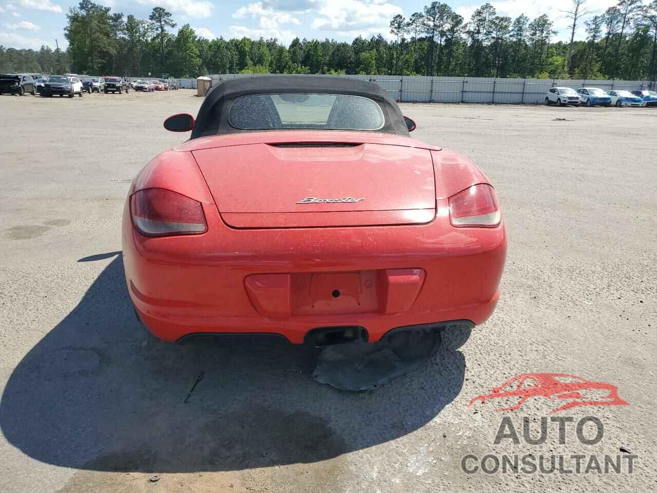 PORSCHE BOXSTER 2009 - WP0CA29829U710358