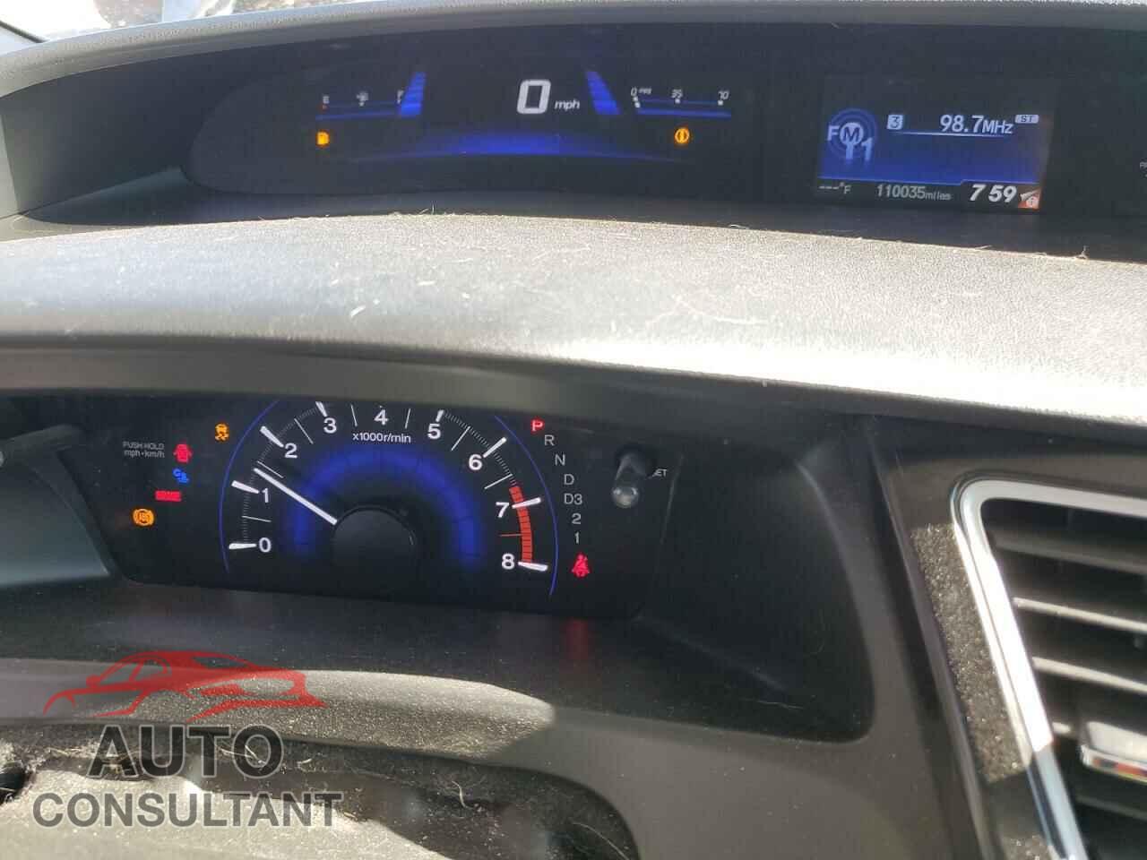 HONDA CIVIC 2013 - 19XFB2F81DE037018