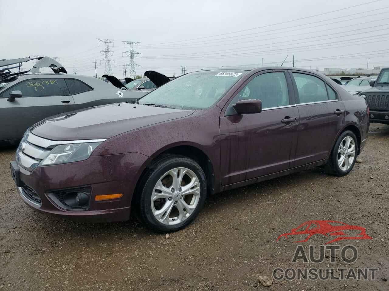 FORD FUSION 2012 - 3FAHP0HA4CR316510