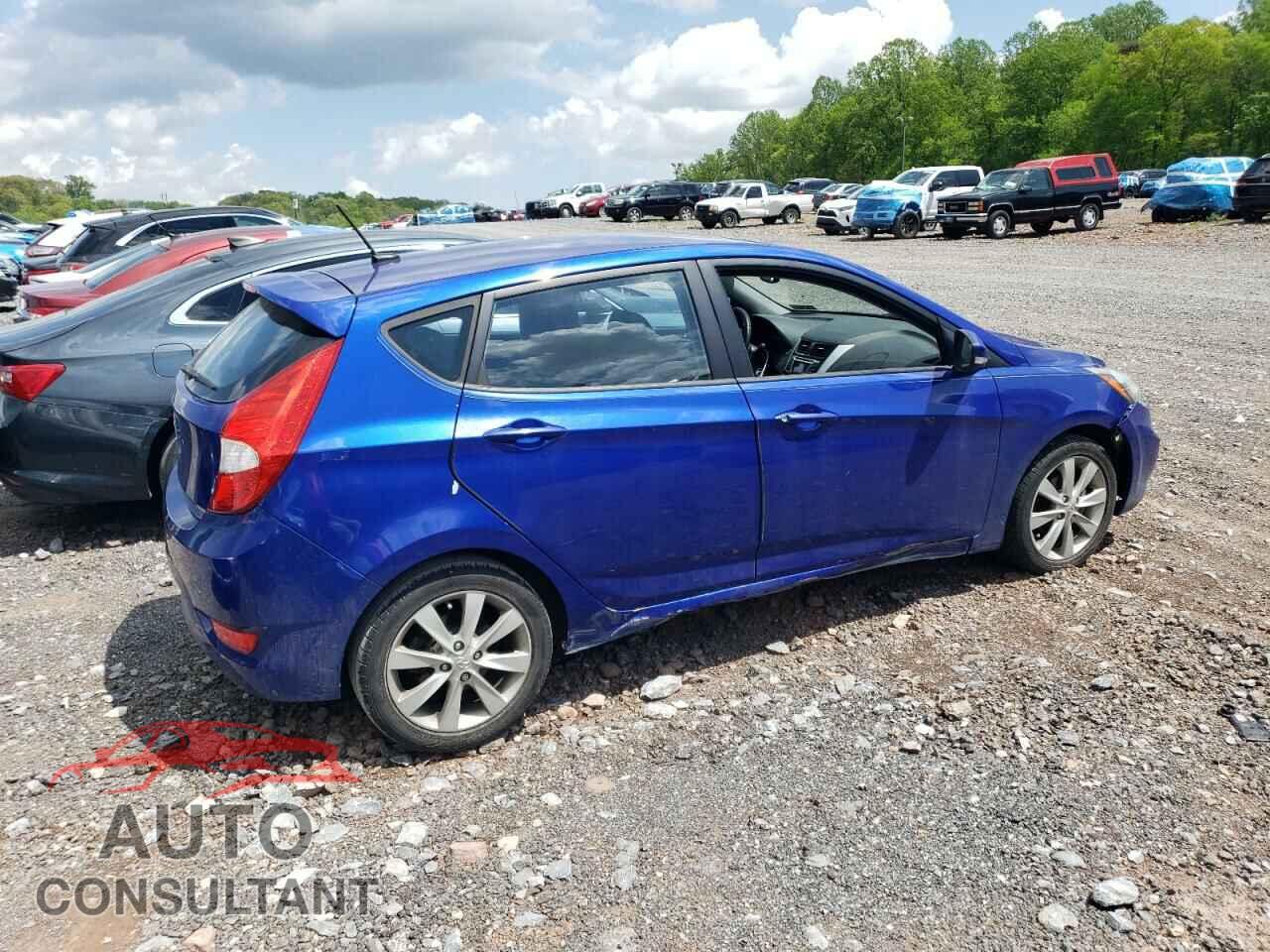 HYUNDAI ACCENT 2013 - KMHCU5AE8DU074706