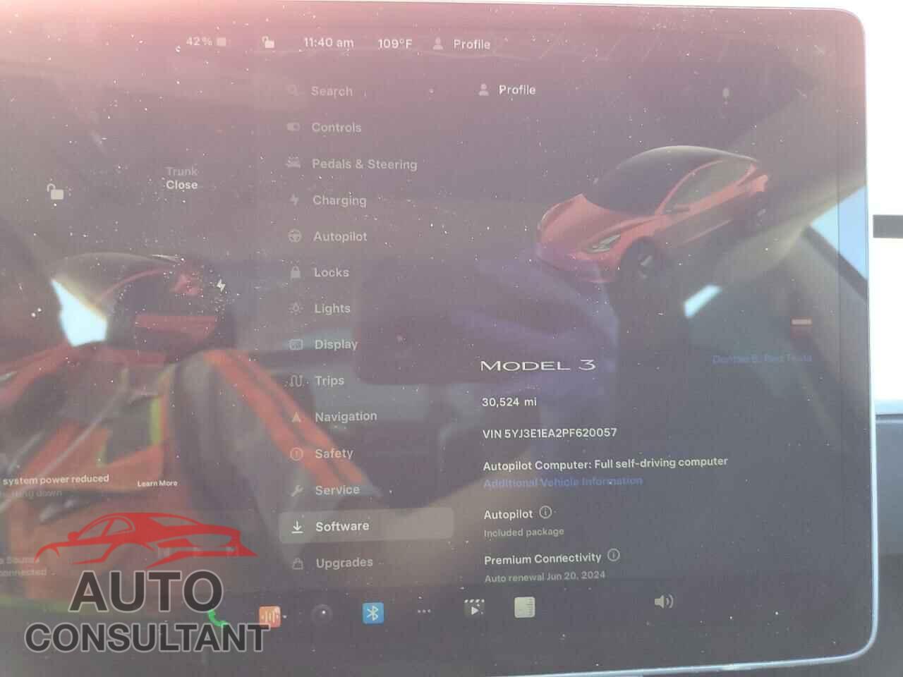 TESLA MODEL 3 2023 - 5YJ3E1EA2PF620057