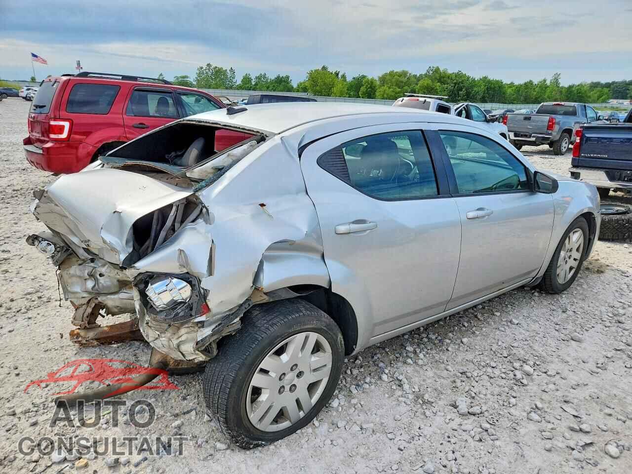 DODGE AVENGER 2012 - 1C3CDZAB1CN272820